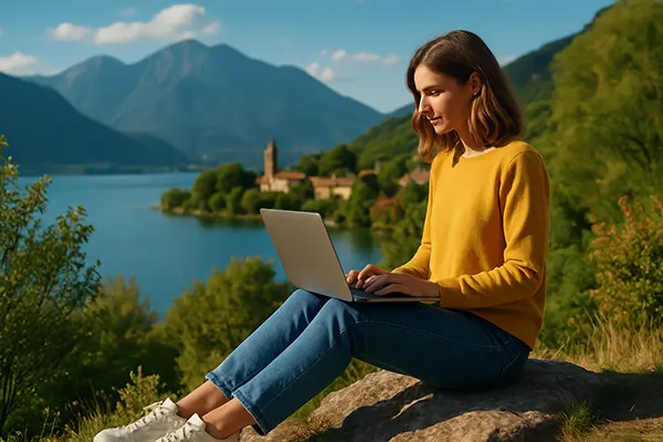 Digital nomad living