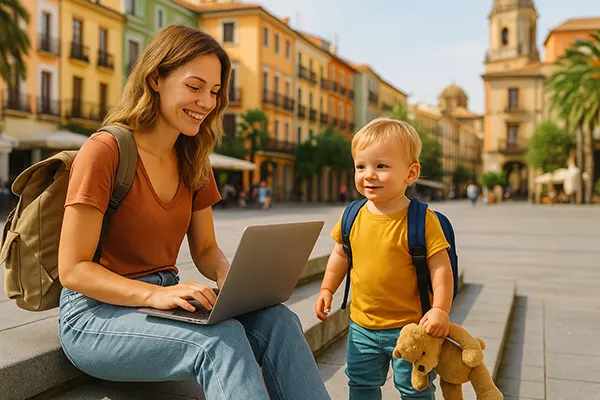 Trabajo remoto y maternidad