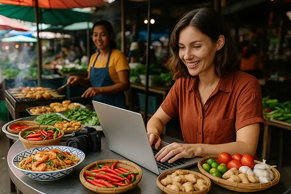 viaje gastronómico global