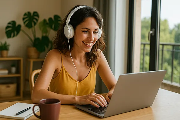 Modernes Arbeiten Zuhause